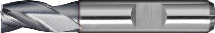 Bohrnutenfräser DIN 327 Typ N Schneidenanzahl 3 kurz TiCN-beschichtet 10 mm 13 mm 63 mm 21 mm