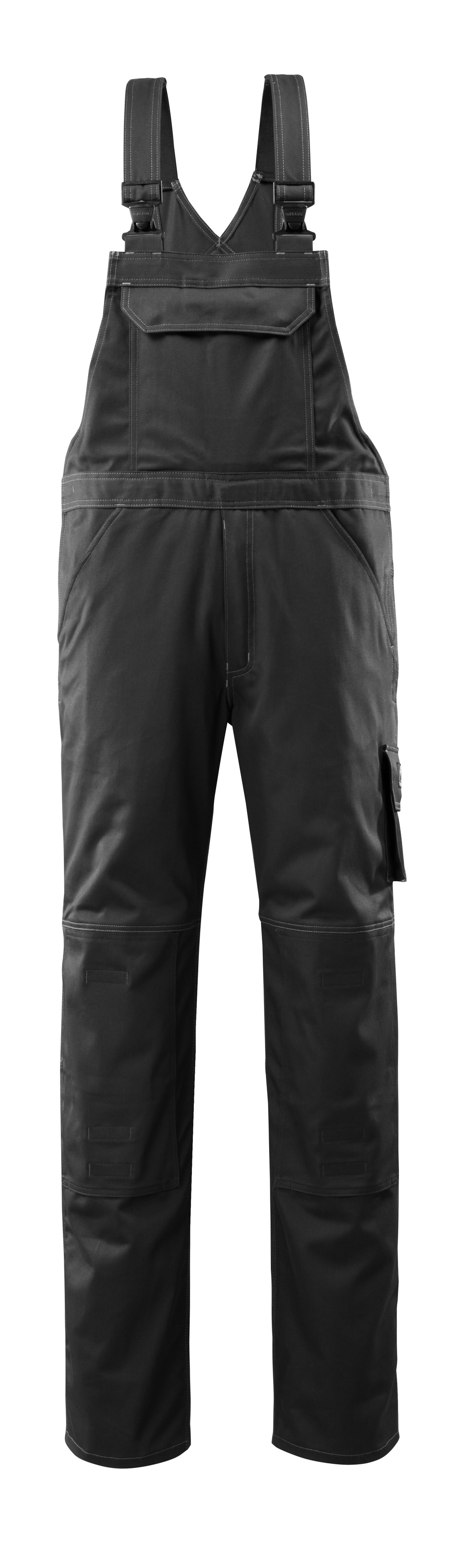 Latzhose mit Knietaschen INDUSTRY Schwarz 76C52
