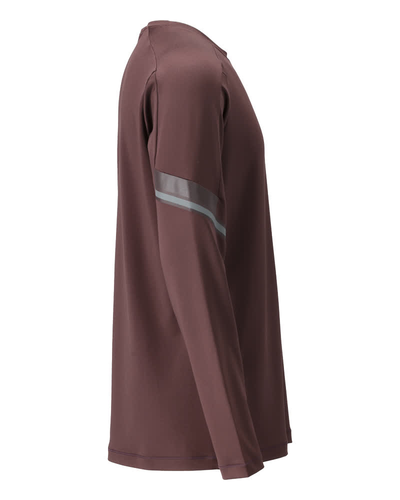 Langarmshirt CUSTOMIZED Bordeaux 2XL
