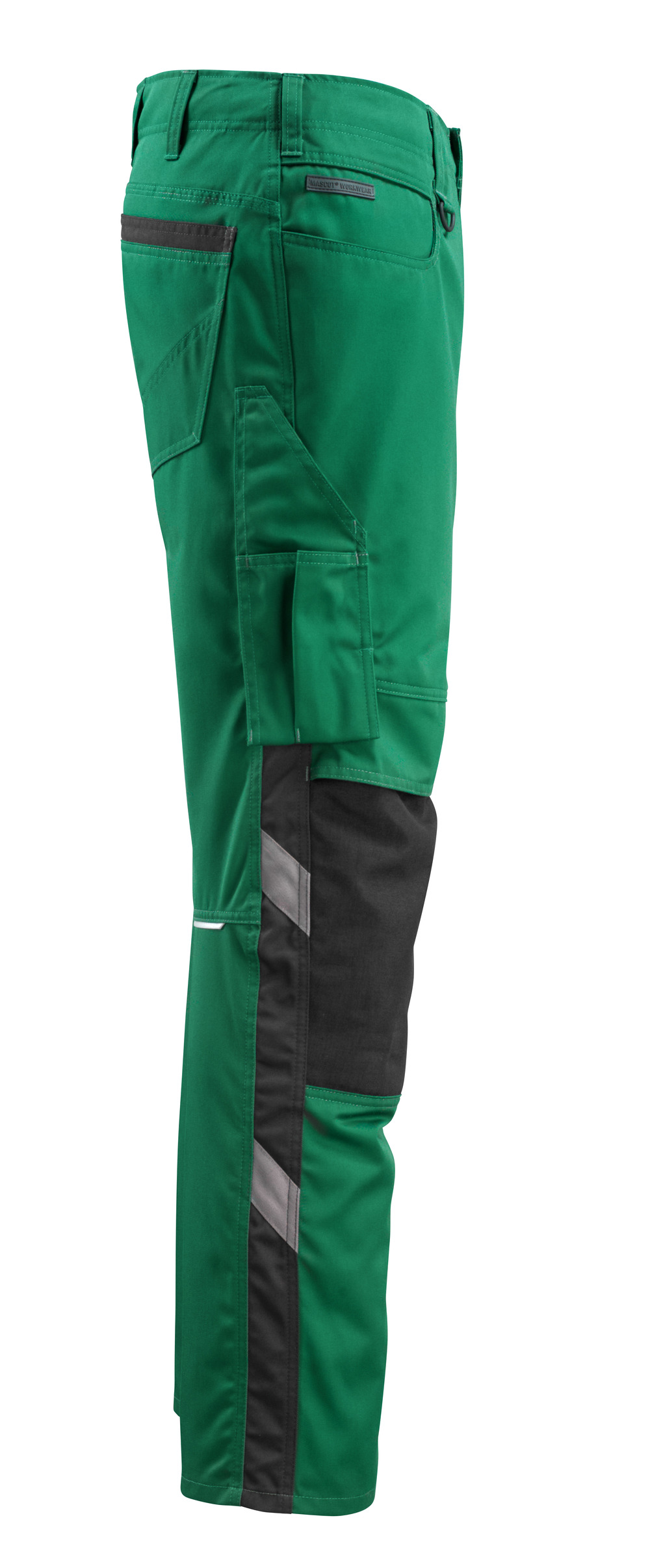Hose mit Knietaschen UNIQUE Grün/Schwarz 82C48