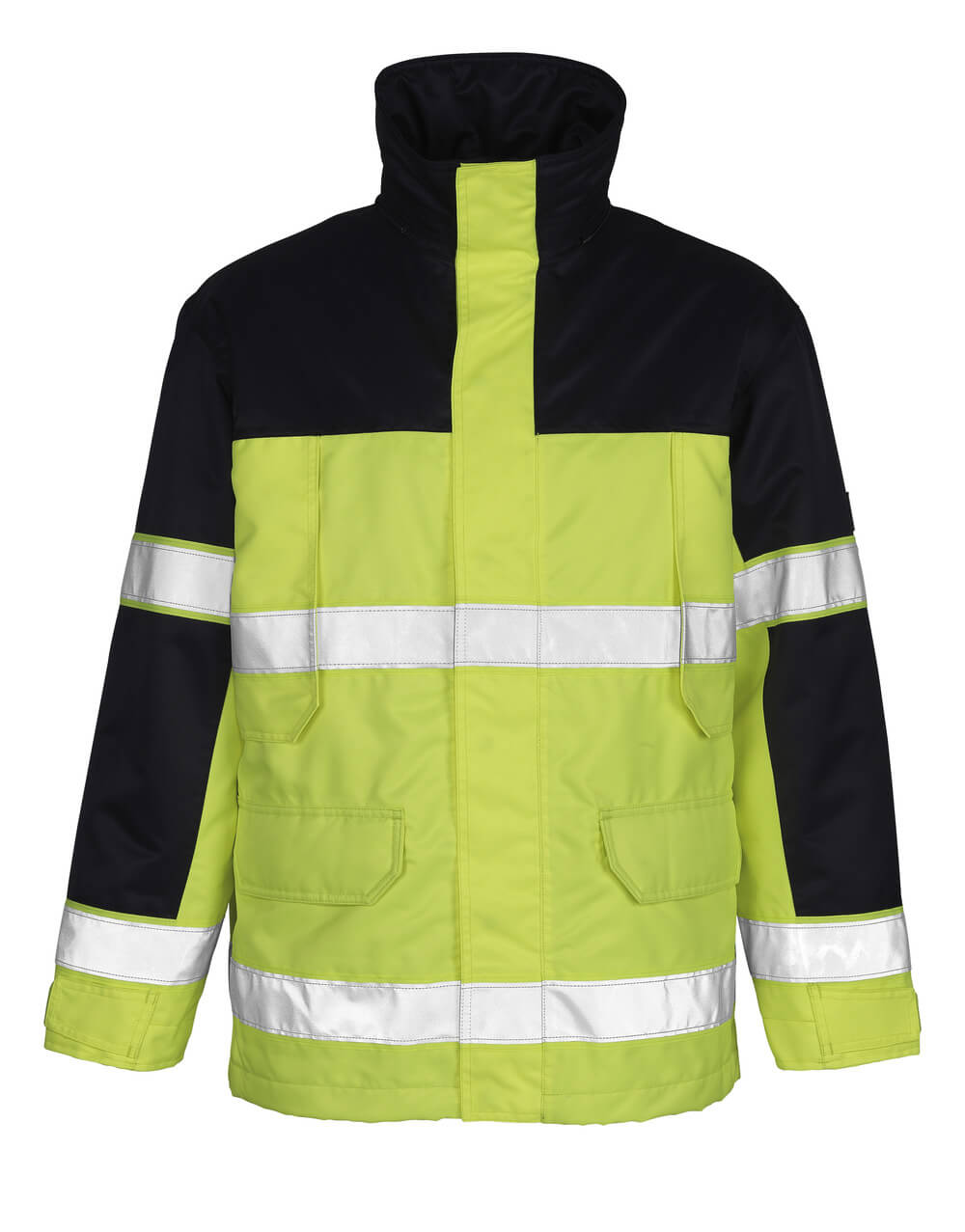 Parka SAFE IMAGE Hi-vis Gelb/Marine XL