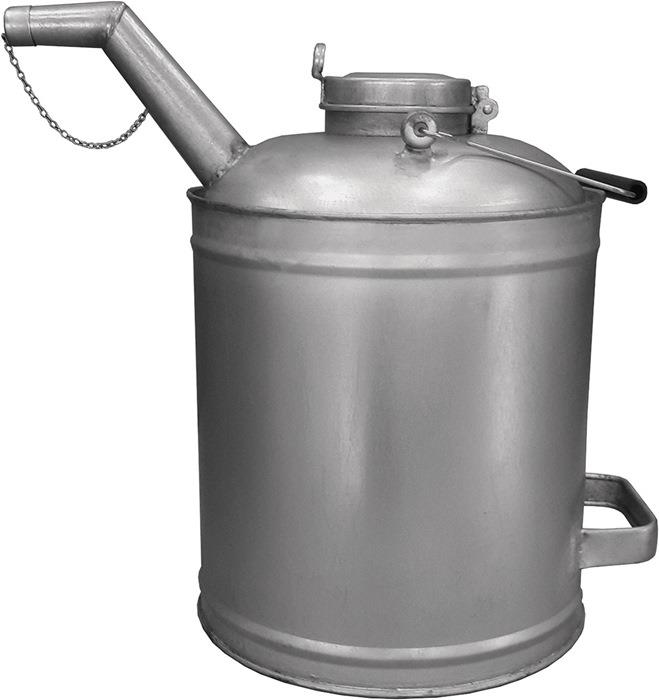 Ölvorratskanne verzinkt Metall 10 l