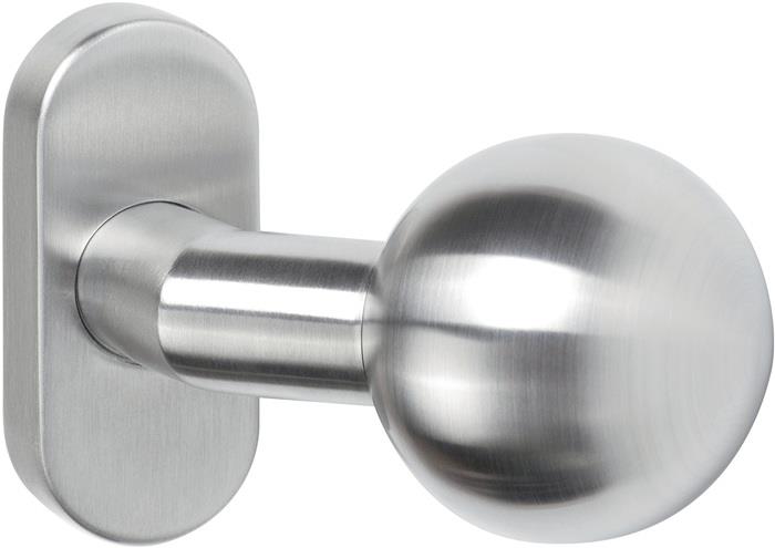 Rahmentürknopf 2085 Material 60 8 mm gekröpft festdrehbar festdrehbar