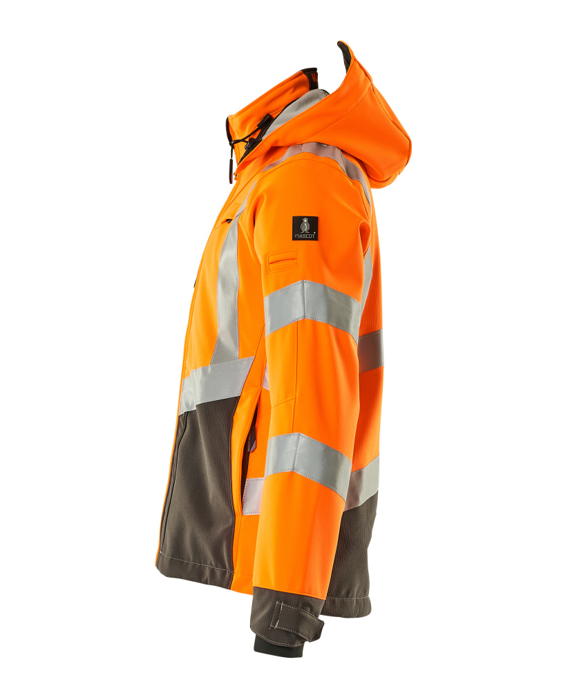Softshelljacke SAFE SUPREME Hi-vis Orange/Dunkelanthrazit L