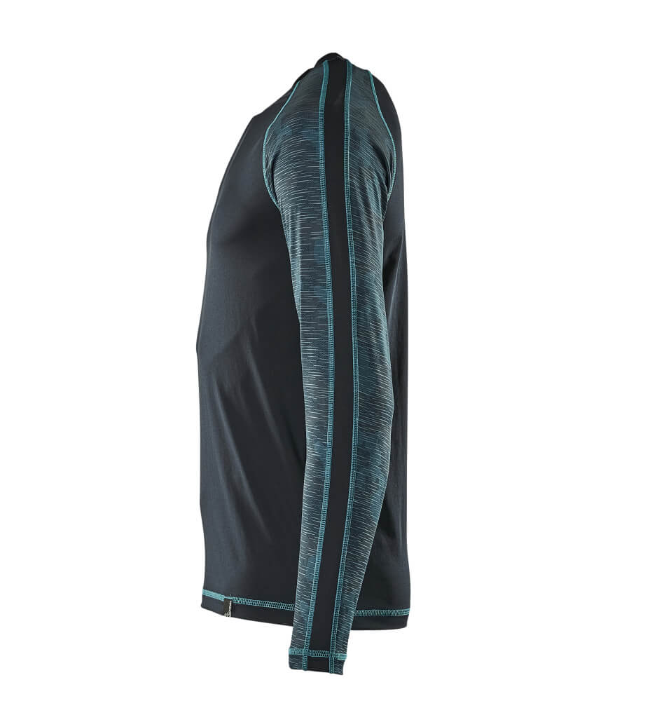 T-Shirt, Langarm ADVANCED Schwarzblau 2XL