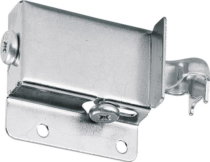 Schrankaufhänger SAH 116 Stahl vernickelt zum Anschrauben HETTICH