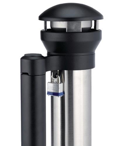 Standascher D394xH1000mm natur rd.VA RUBBERMAID