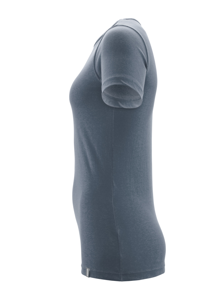 Damen-Passform T-Shirt CROSSOVER Steinblau 2XLONE