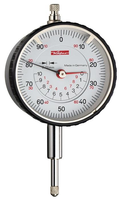 Messuhr M2 TK 10 mm Ablesung 0,01 mm konzentrische Anzeige KÄFER