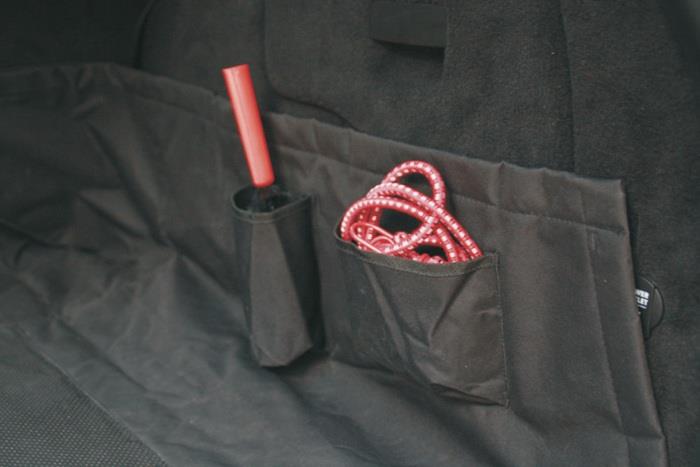 Kofferraummatte Luxus Nylon schwarz L160xB130 cm HP AUTOZUBEHÖR