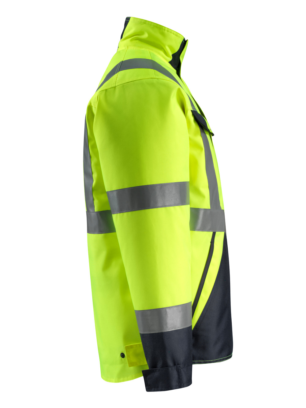 Winterjacke SAFE LIGHT Hi-vis Gelb/Schwarzblau 2XL