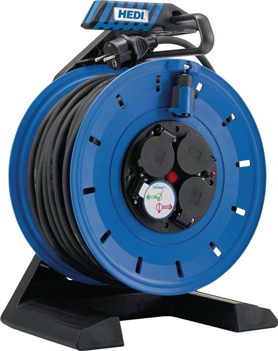 Kabeltrommel Generation 7 Champion 290 mm 4 Schutzkontaktsteckdosen IP54 25 m 3 x 1,5 mm²