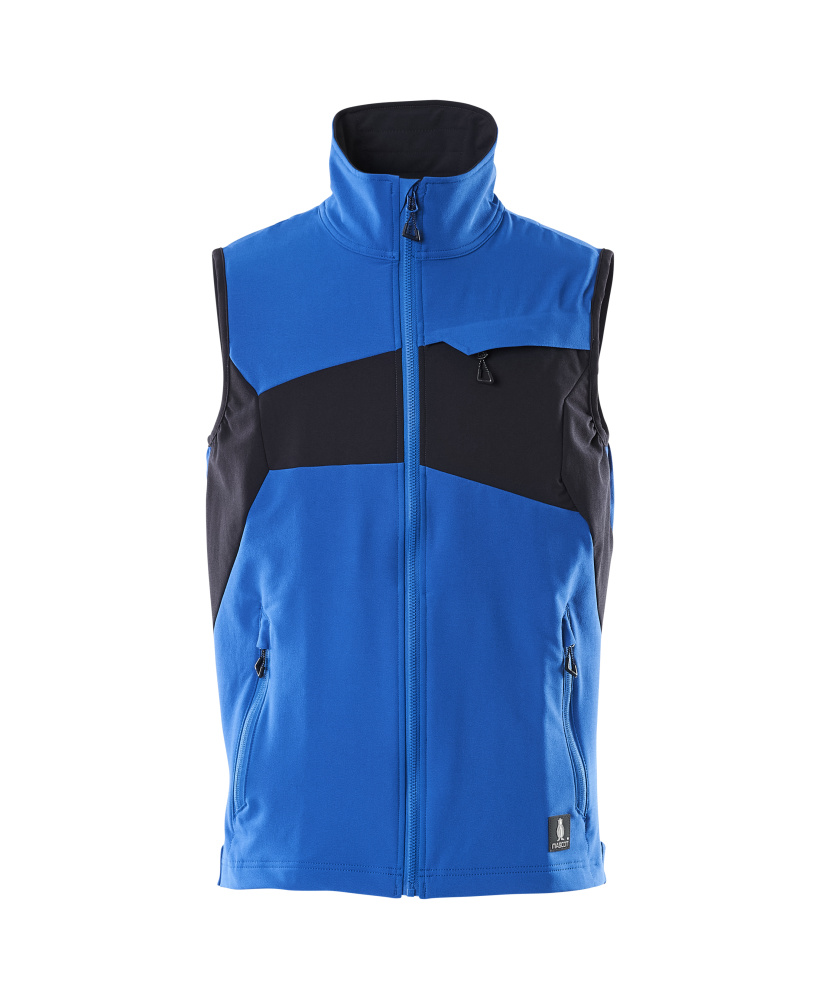 Weste ACCELERATE Azurblau/Schwarzblau XL