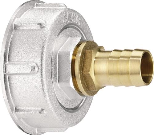 IBC Adapter Set IBC S60x1/3 Schlauchverschraubung 3/4" IG u.Tülle GEKA