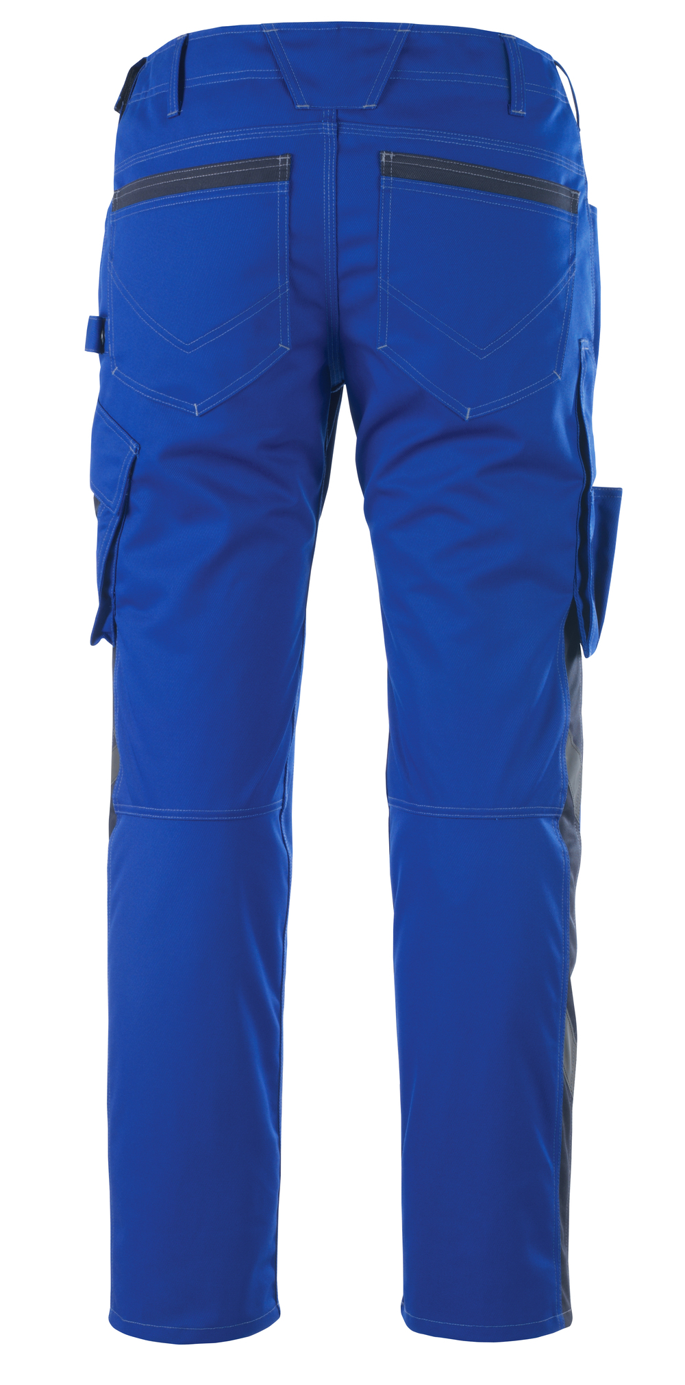 Hose mit Schenkeltaschen UNIQUE Kornblau/Schwarzblau 82C50