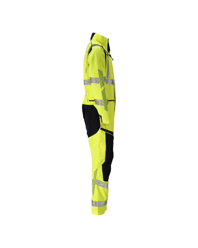 Overall mit Knietaschen ACCELERATE MULTISAFE Hi-vis Gelb/Schwarzblau 3XL