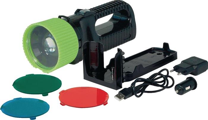 LED-Handscheinwerfer UniLux Pro AccuLux 3,7 V 4400 mAh Li-Ion 270 lm Karton ACCULUX