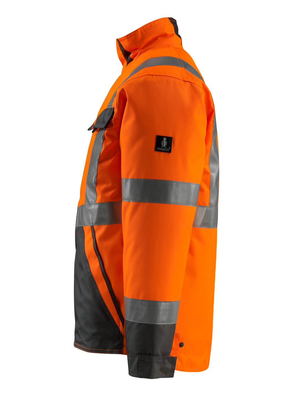 Winterjacke SAFE LIGHT Hi-vis Orange/Dunkelanthrazit 2XL