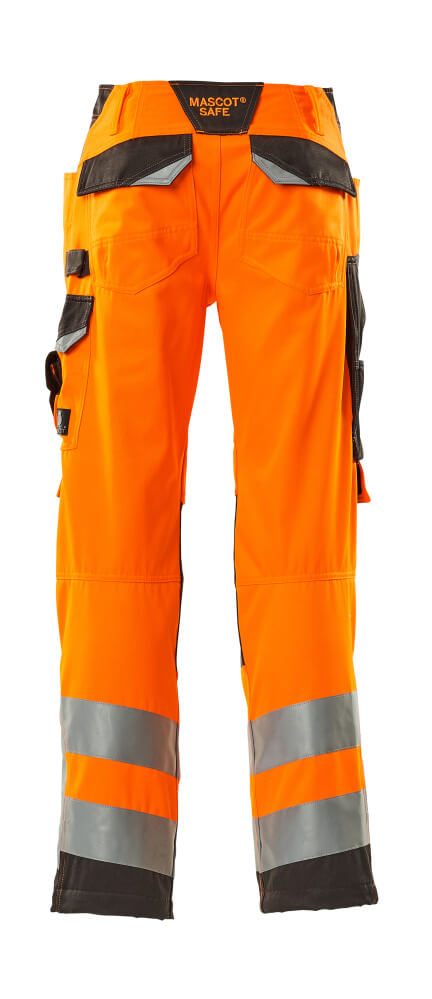 Hose mit Knietaschen SAFE SUPREME Hi-vis Orange/Dunkelanthrazit 82C46