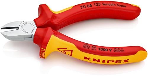Seitenschneider L.125mm VDE Mehrkomp.-Hüllen KNIPEX
