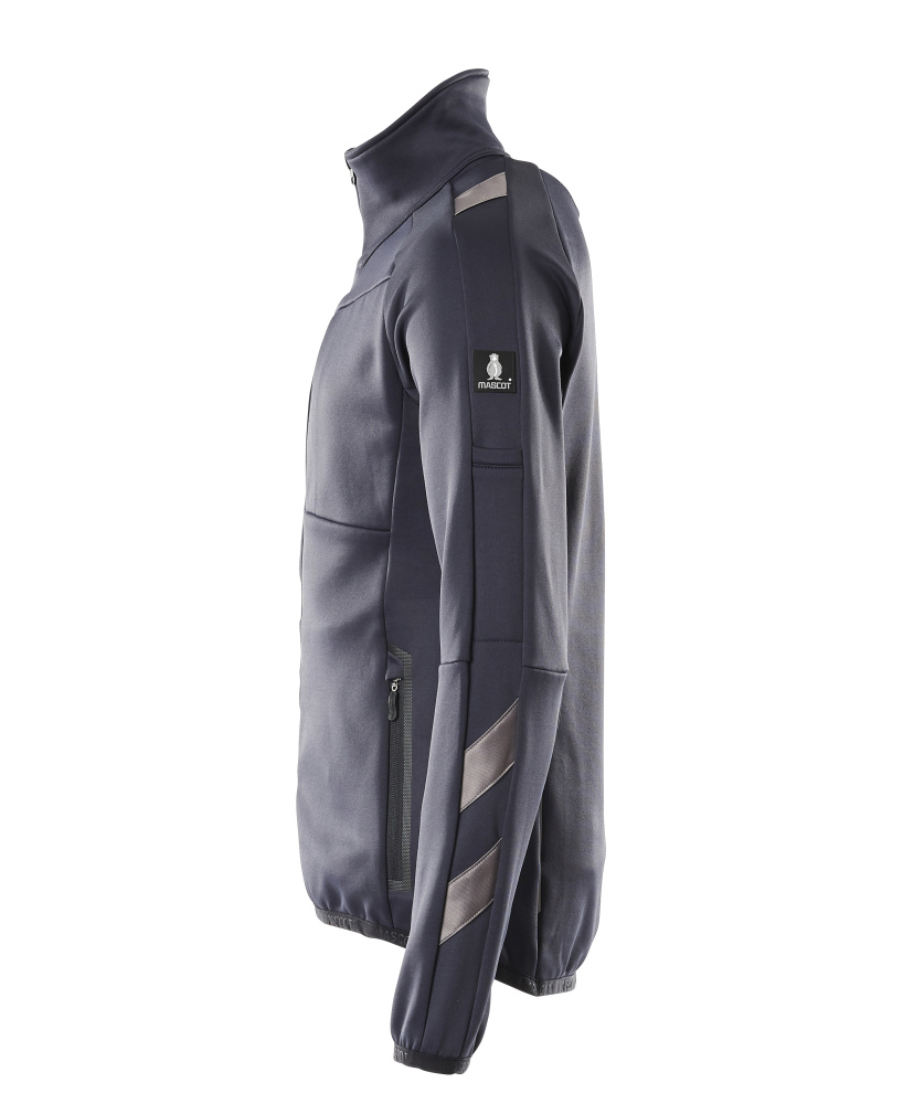 Fleecejacke UNIQUE Schwarzblau 3XL