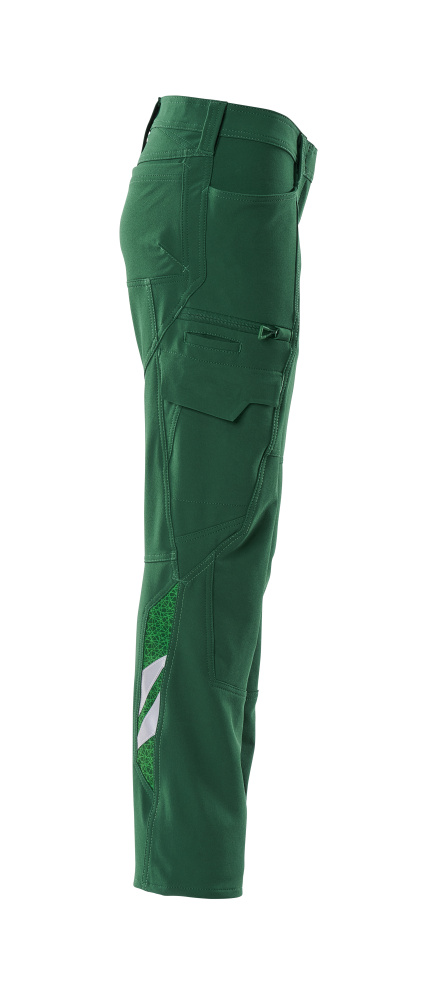 Damen-Passform PEARL Hose mit Schenkeltaschen ACCELERATE Grün 76C38