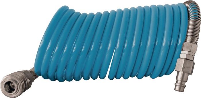 Spiralschlauchset Kupplung DN 7,2 10 mm 12 mm 16,8 bar 10 m