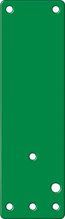 Montageplatte 901670 Montage an Brandschutztüren DIN links / rechts L175xB52mm GFS