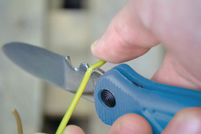 Kabel-/Elektrikermesser Länge 190 mm Klingenlänge 80 mm 1-teilig, klappbar Kunststoff PROMAT