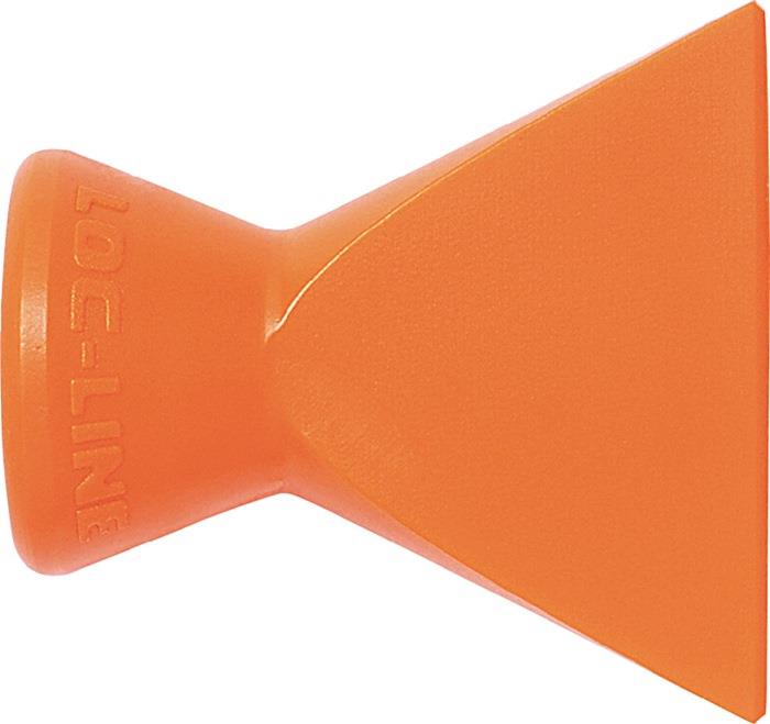 Breitstrahldüse Größe 1/4 ″ Breite 25 mm Beutel mit 2 Stück LOC-LINE