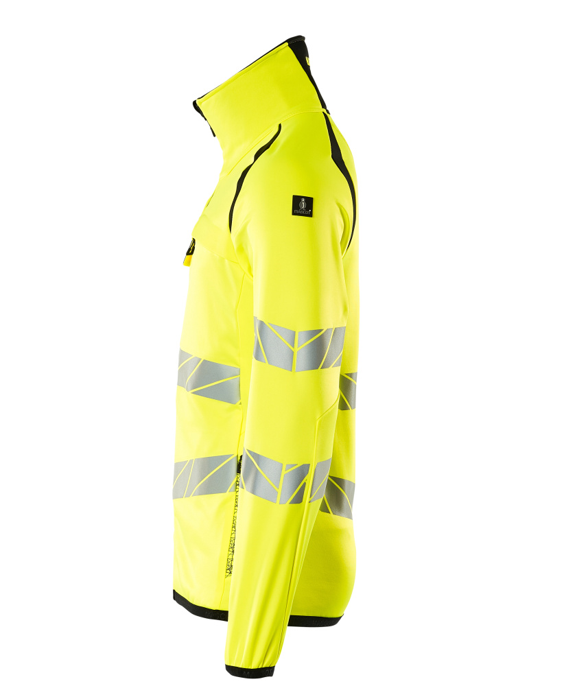 Fleecejacke ACCELERATE SAFE Hi-vis Gelb/Schwarz L