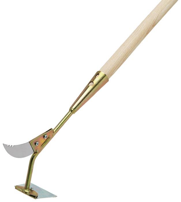 Randsteinputzer gelb verzinkt ohne Stiel FLORA