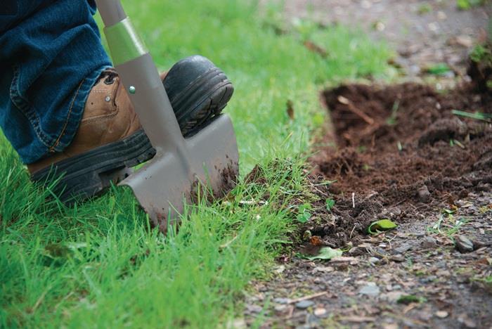 Rasenkantenstecher 69926 Arbeitsbreite 220 mm Breite 320 mm Länge 1000 mm Gewicht 1,5 kg FREUND VICTORIA