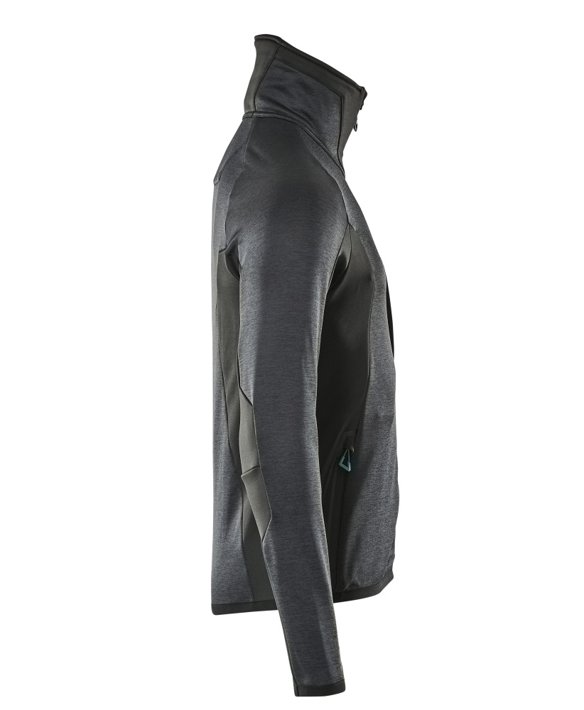 Fleecejacke ADVANCED Schwarzblau/Schwarz S