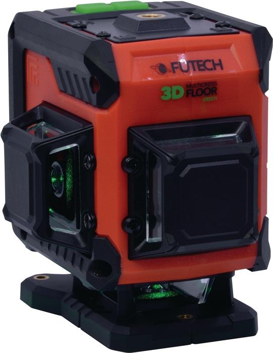 Multilinienlaser MC3D FLOOR GREEN 2 x 40 m 2 mm/10 m FUTECH