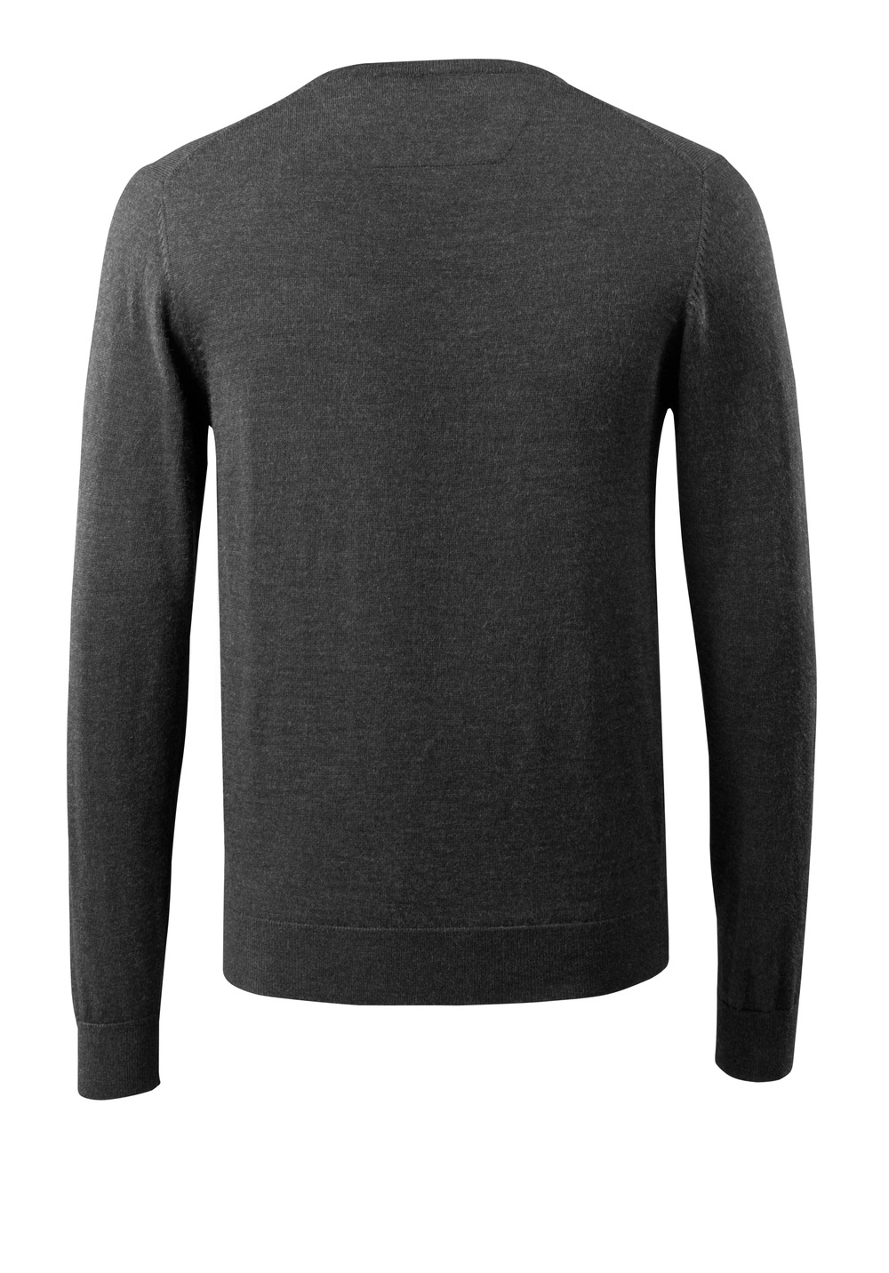 Strickpullover FRONTLINE Dunkelanthrazit/Hellgrau-meliert 3XL