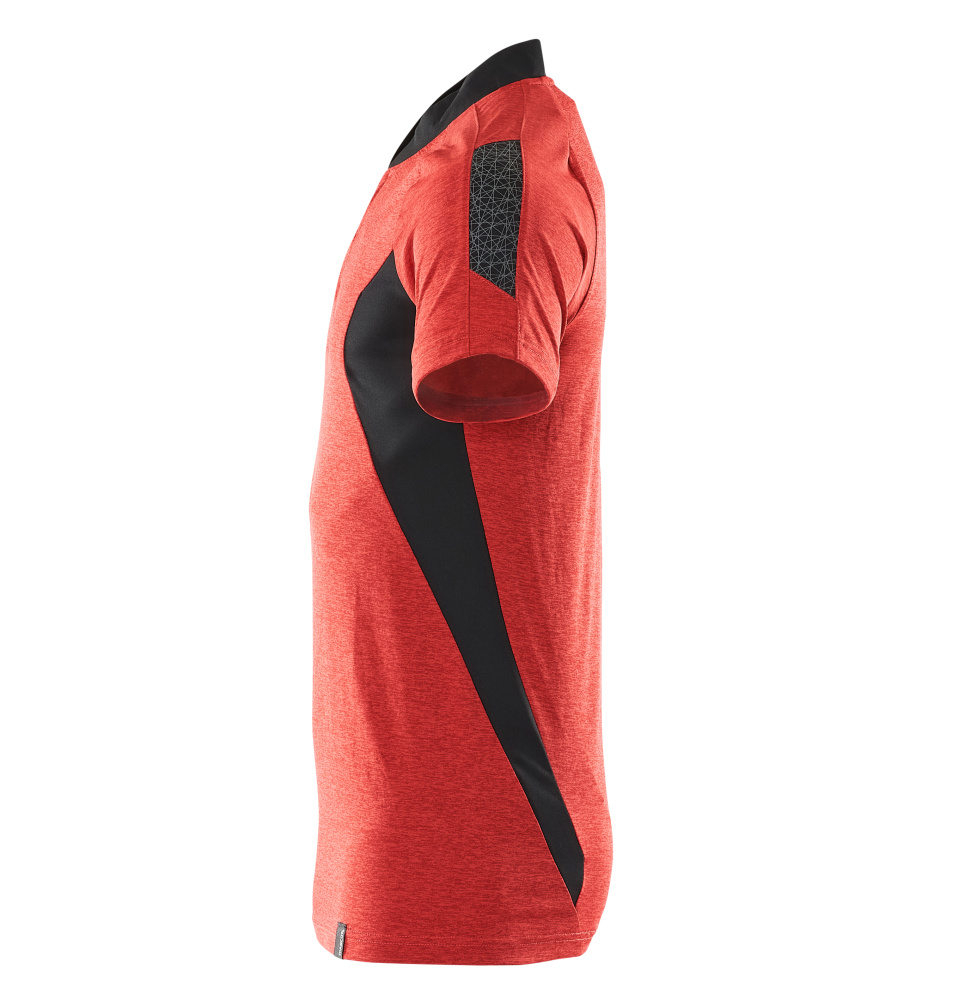Polo-Shirt ACCELERATE Verkehrsrot/Schwarz 5XLONE
