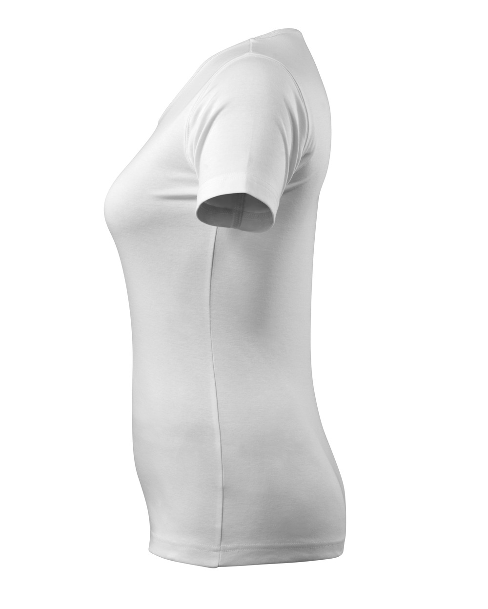 Damen-Passform T-Shirt CROSSOVER Weiß XS