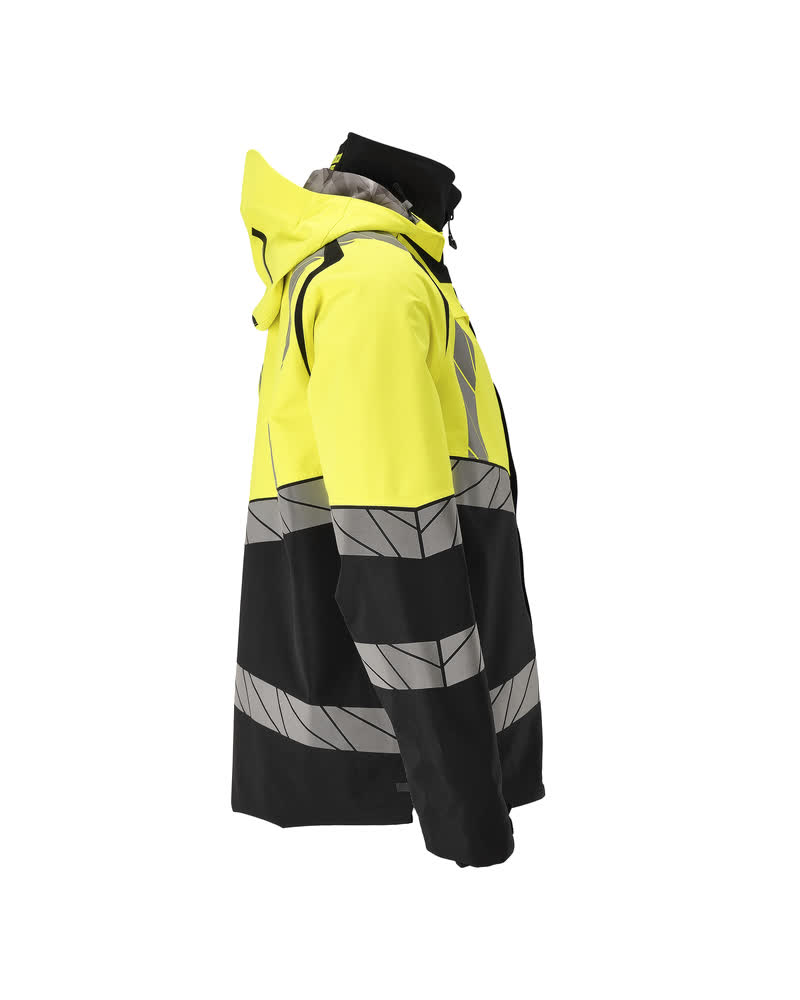 Hardshelljacke ACCELERATE SAFE Schwarz/Hi-vis Gelb 2XL