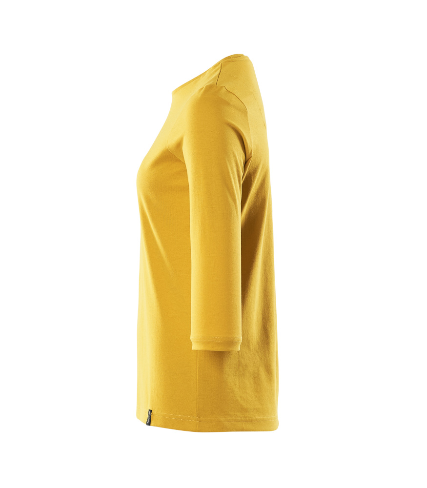 Damen-Passform T-Shirt CROSSOVER Currygelb 3XLONE