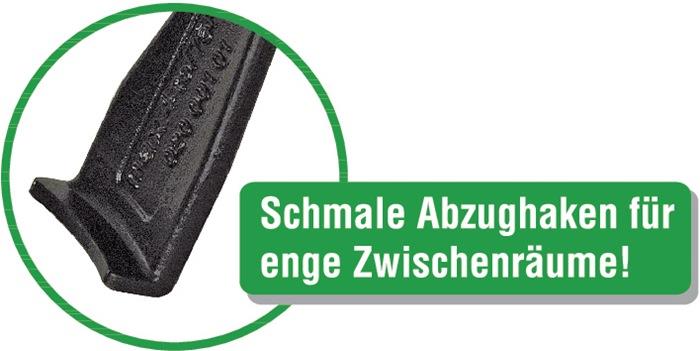 Abzieher-Satz K-2030 13-teilig Spannweite 120/130 mm Spanntiefe 100-350 mm KUKKO