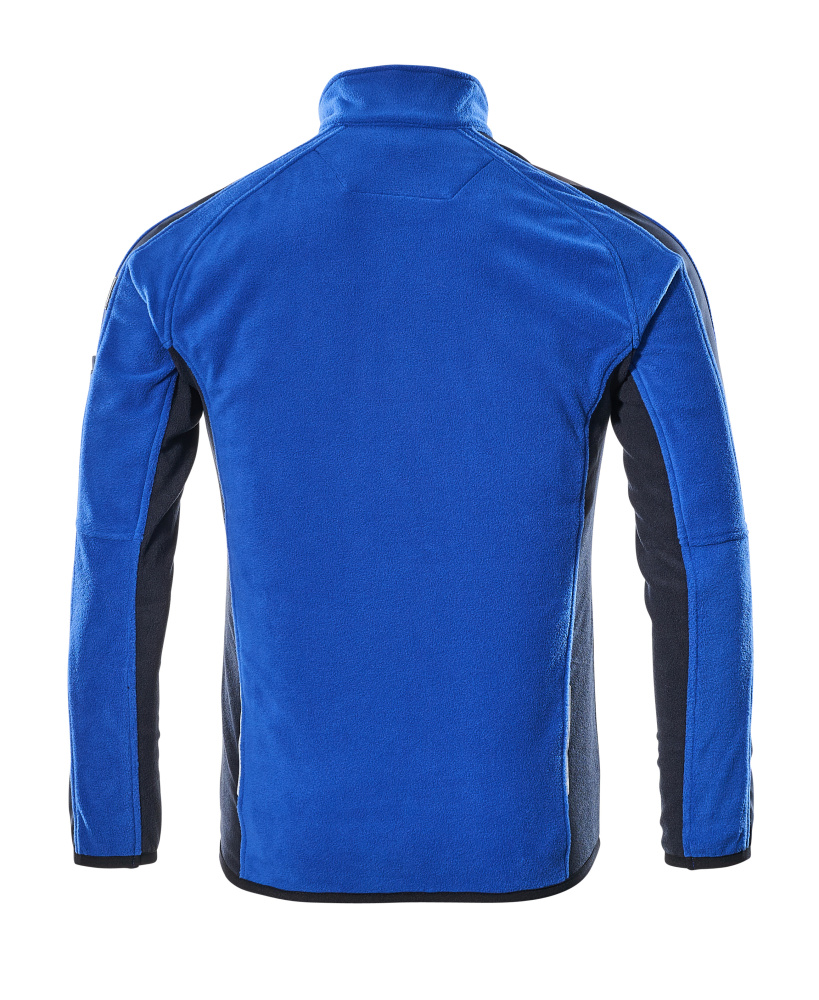 Fleecejacke UNIQUE Kornblau/Schwarzblau XL