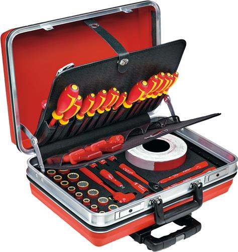 Werkzeugsatz 13300 VDE DIN EN 60900 48tlG.Koffer G.11,4kg Stahlwille