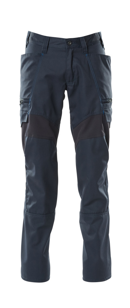 Hose mit Schenkeltaschen ACCELERATE Schwarzblau 82C48