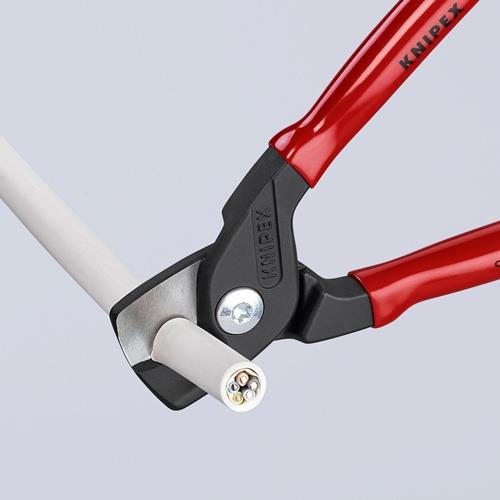 Kabelschere L.160mm Ku.-Überzug KNIPEX