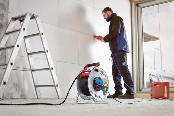 Kabeltrommel Garant S IP44 25 m 3 x 2,5 mm²