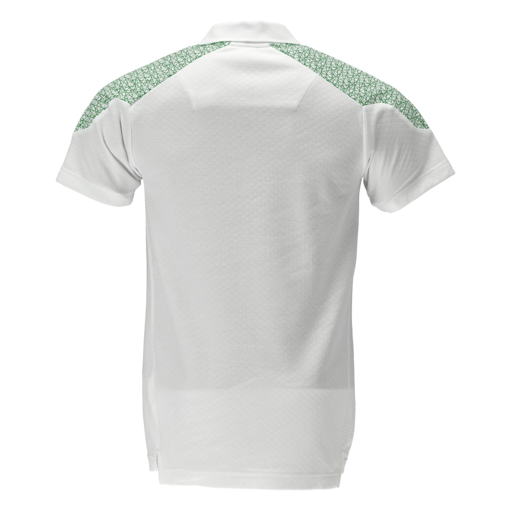 Polo-Shirt FOOD & CARE Weiß/Grasgrün 6XL