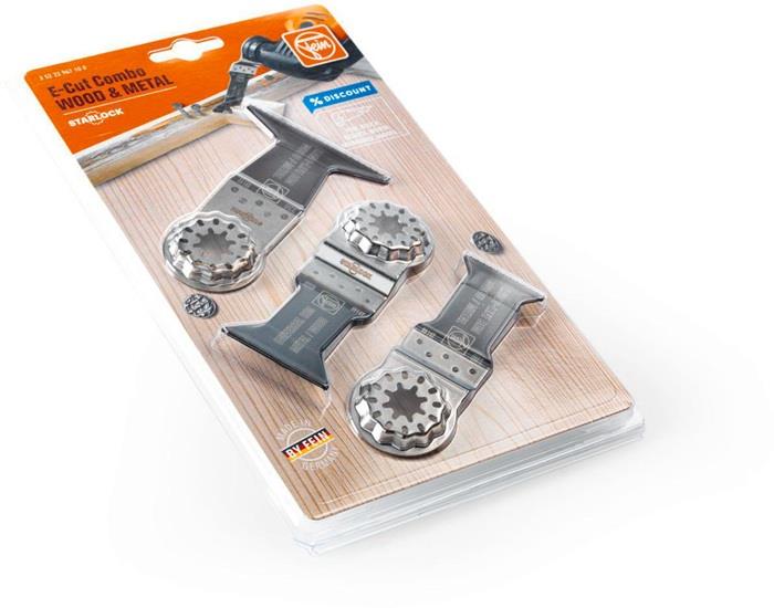 Sägeblatt E-Cut Set SL Combo 3-teilig Starlock FEIN