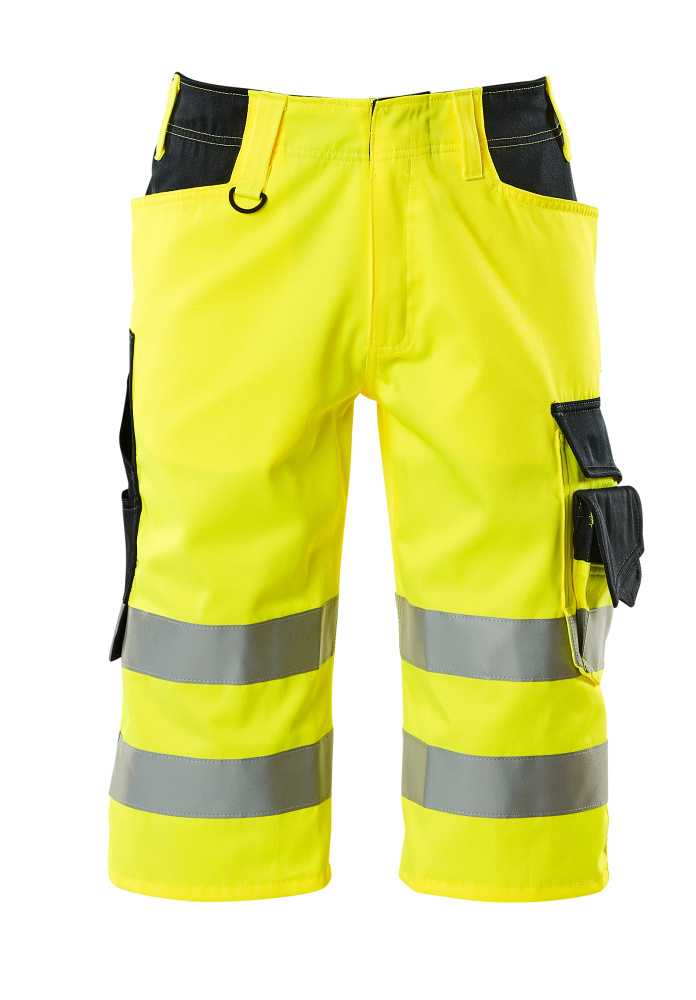 Shorts, lang SAFE SUPREME Hi-vis Gelb/Schwarzblau C48