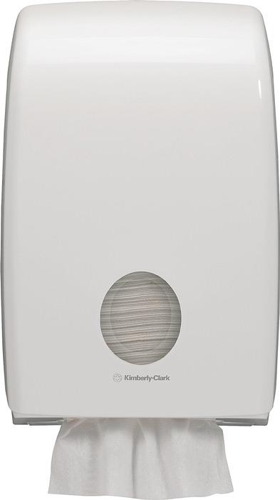 Handtuchspender AQUARIUS 6945 H399xB265xT136ca.mm Füllstandsanzeige, abschließbar AQUARIUS